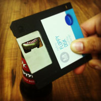 Floppy Disk Bottle Opener